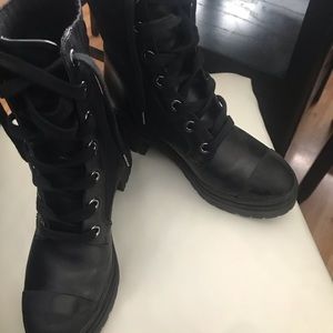 Michael Kors combat boots size 8.5. Brand new wore once.